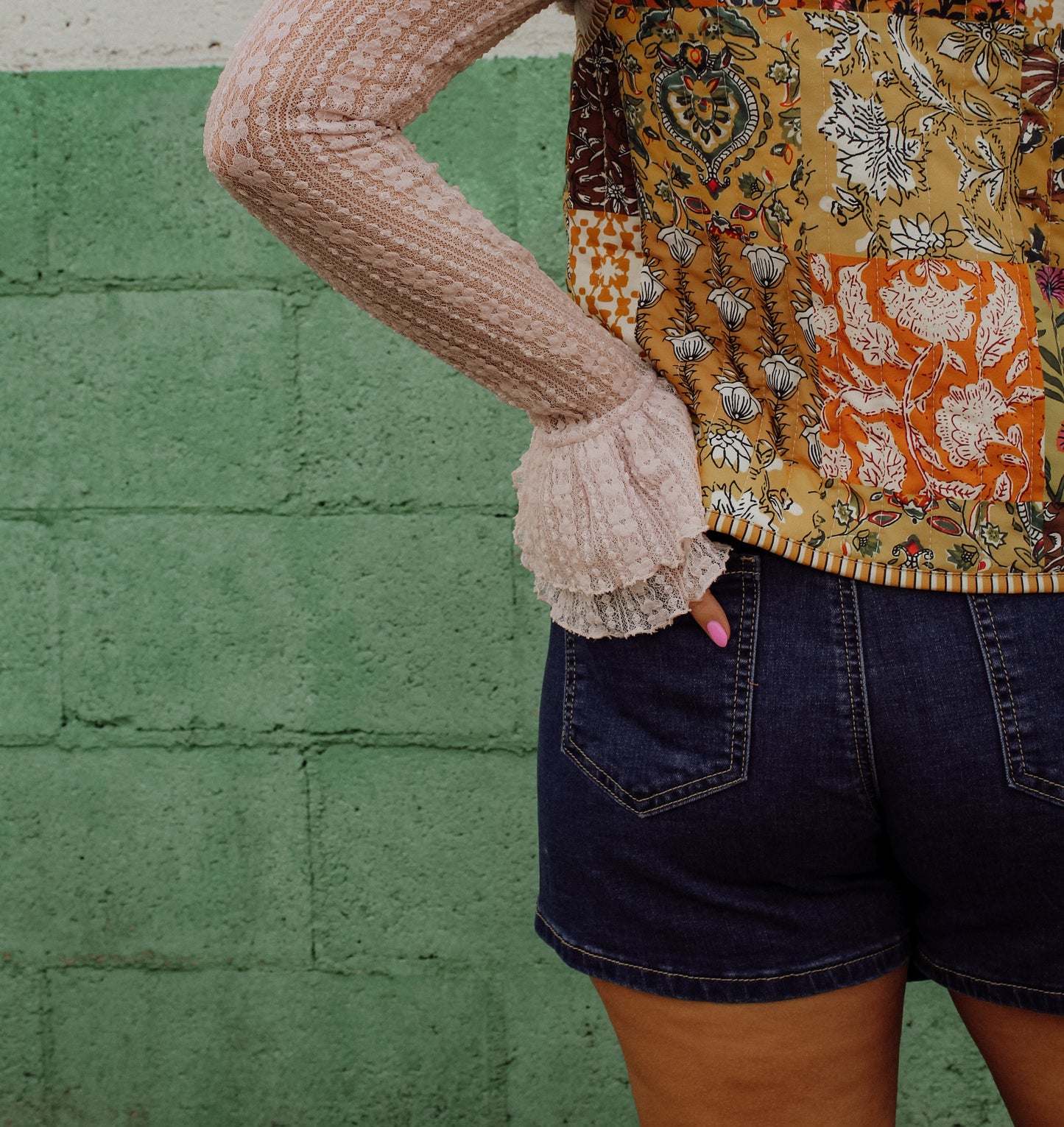 The Brandee Asymmetric Skort