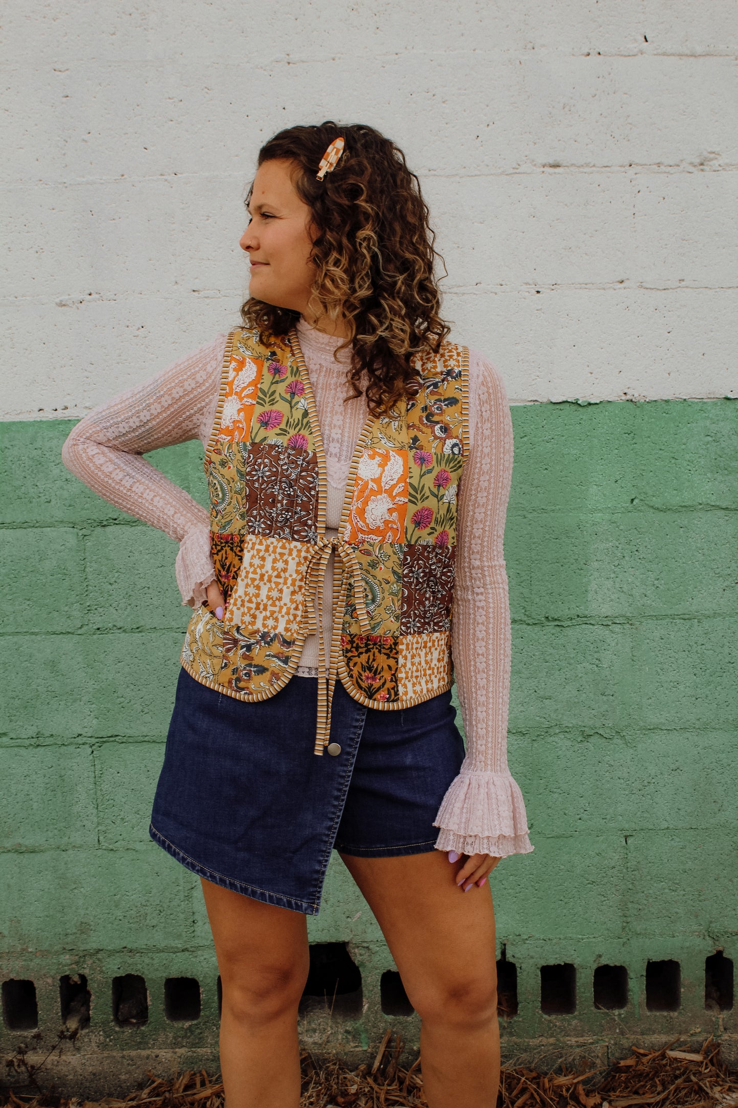 The Brandee Asymmetric Skort