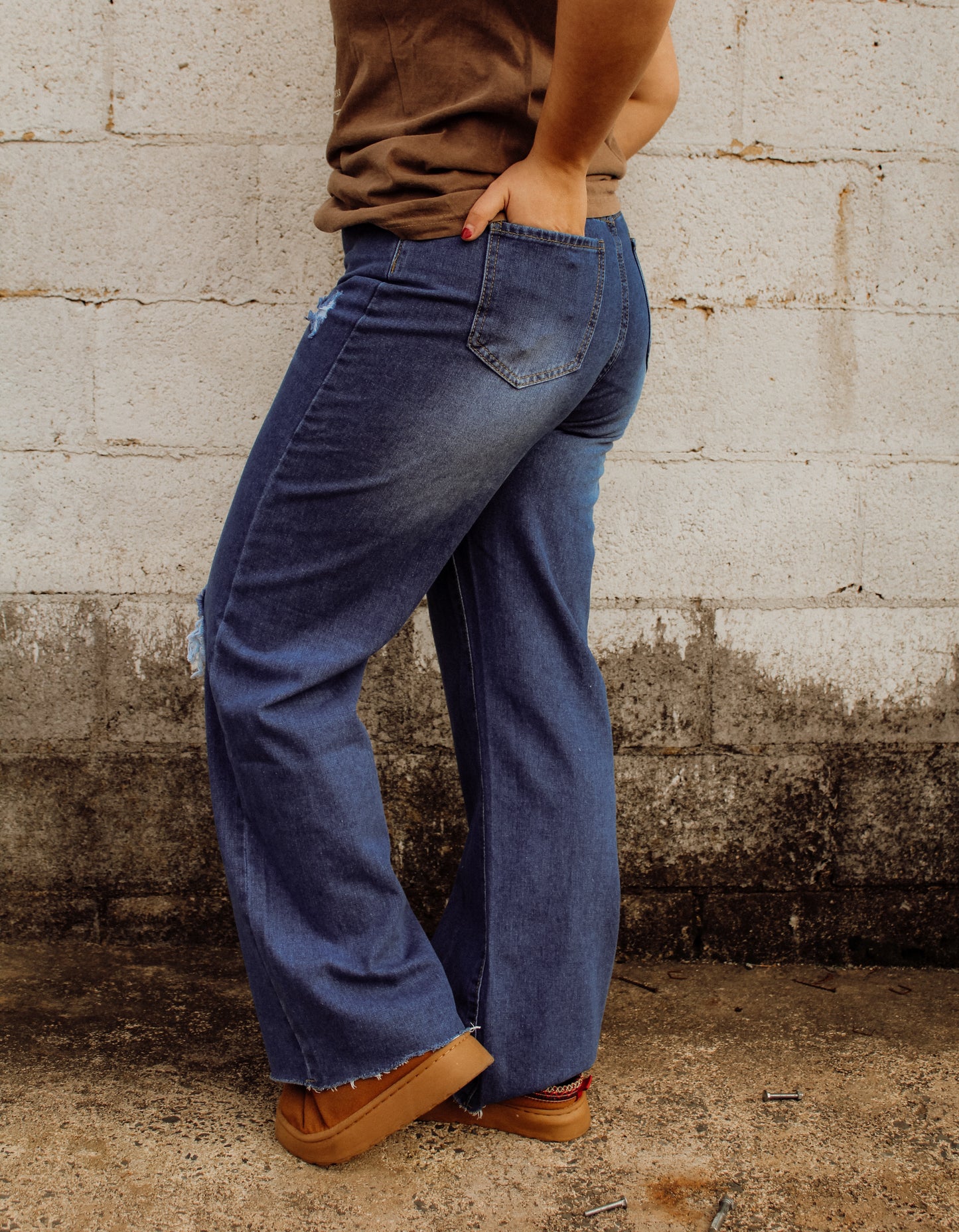Everyday denim pants
