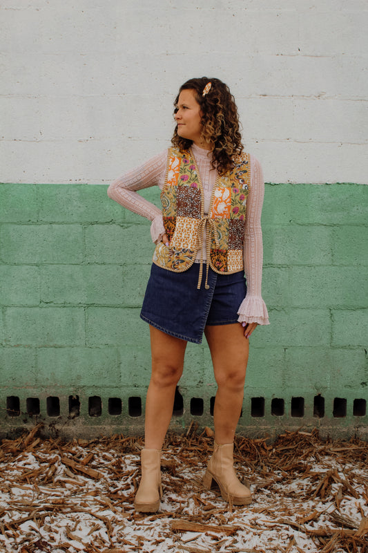 The Brandee Asymmetric Skort