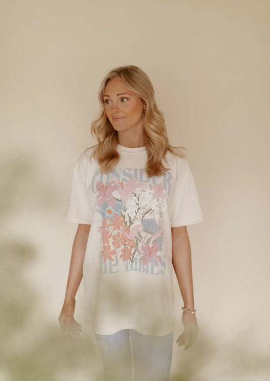 The Laura Tee- Consider the Lillies