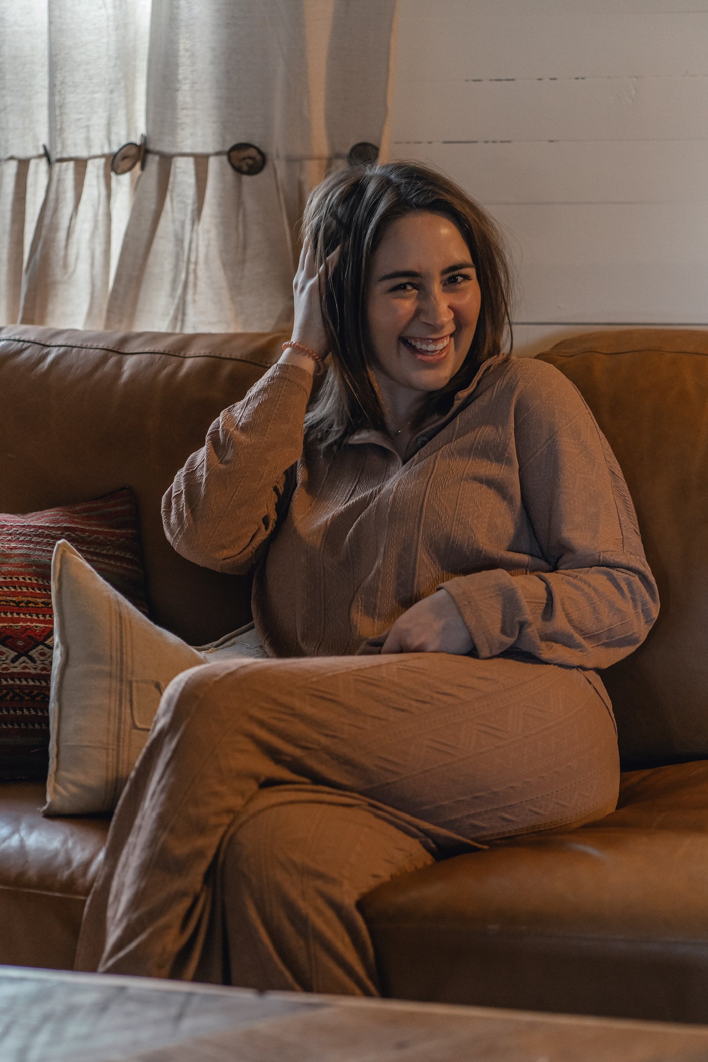 Cozy Christmas loungewear set